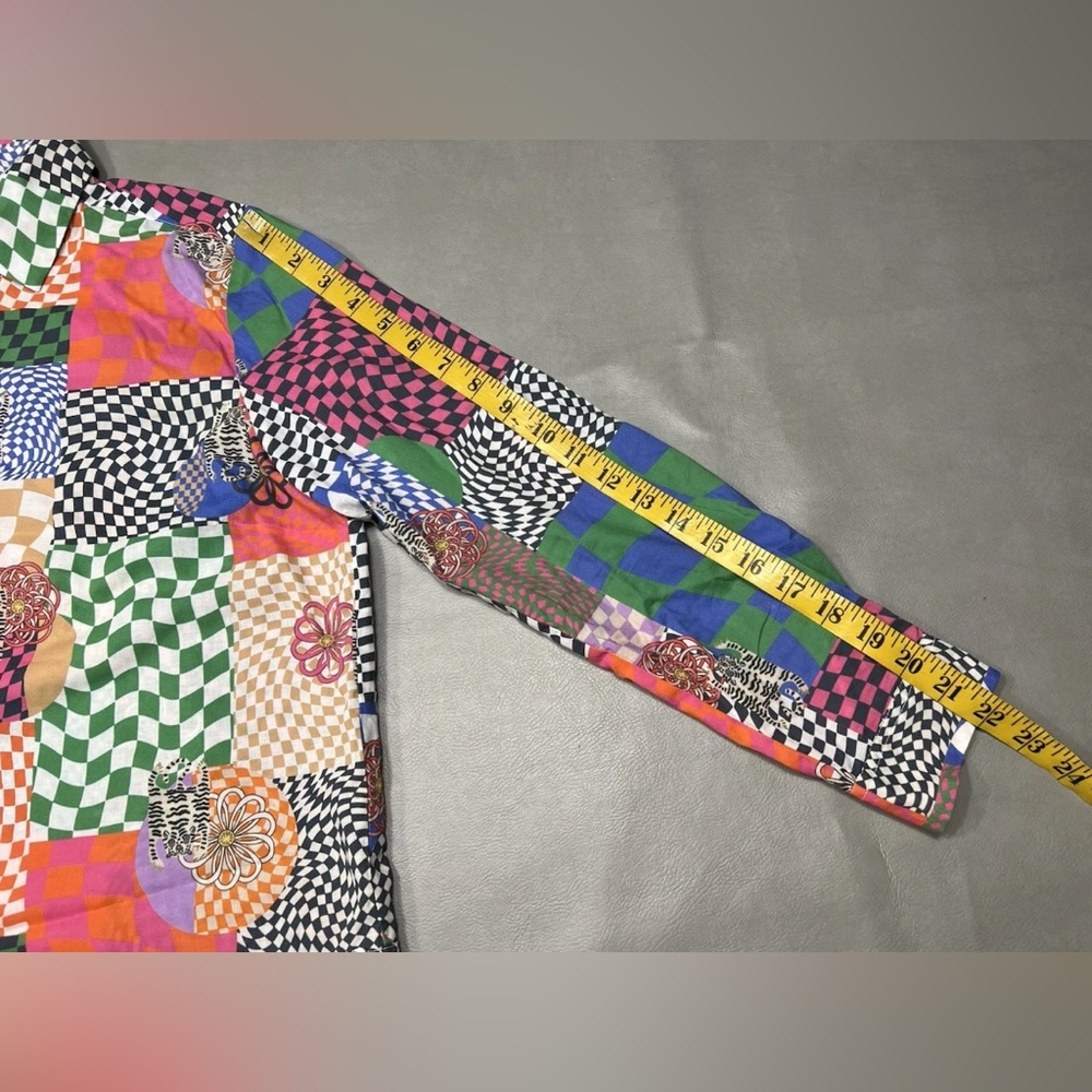 Vilagallo Isabella Merapi Patchwork Multi Print S… - image 8